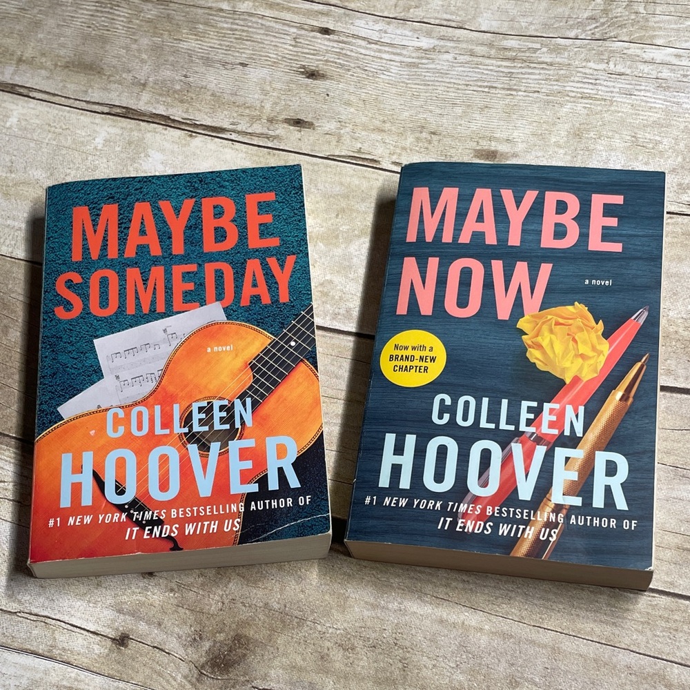 Colleen Hoover Book Set - Maybe Someday & Maybe Now